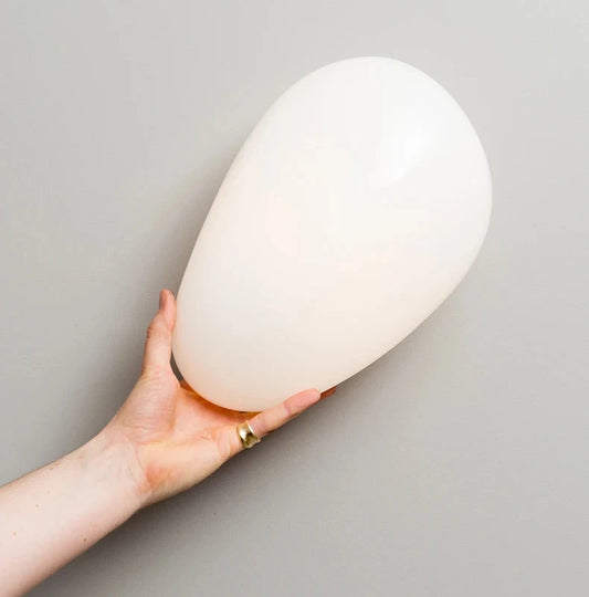 Baldur Colored Pebble Glass Wall Lamp