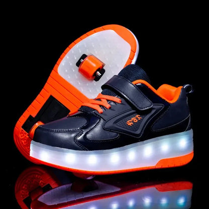 LichtRiders - LED Wieltjeschoenen voor Kinderen
