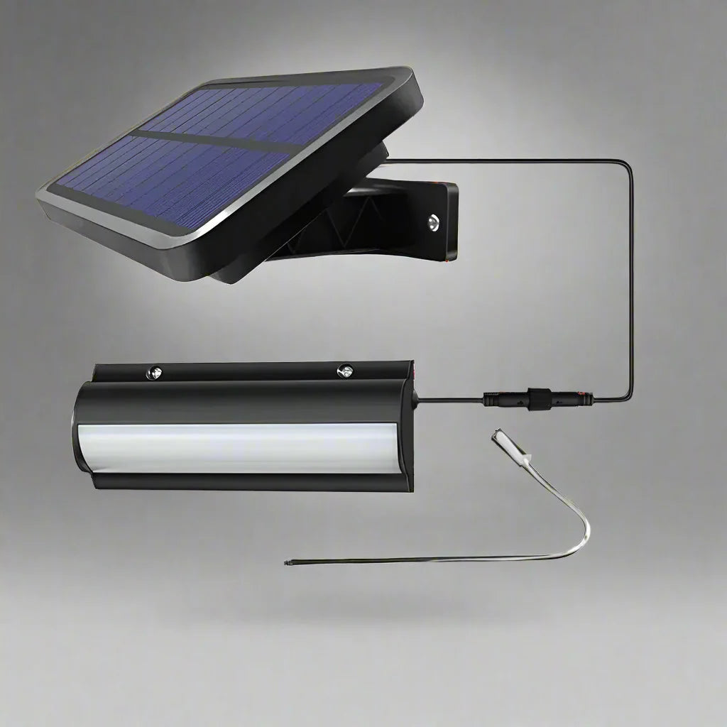 Solar Shed Hanglamp - Duurzame LED Lamp met Trekkoordschakelaar