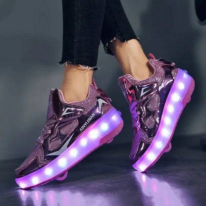 LichtRiders - LED Wieltjeschoenen voor Kinderen