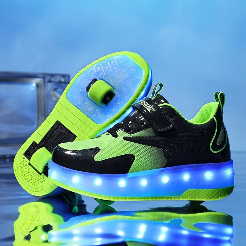 LichtRiders - LED Wieltjeschoenen voor Kinderen