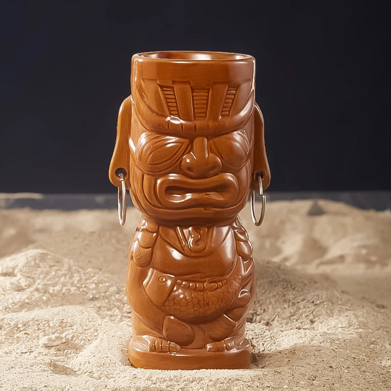 Tiki Cocktail Mok Keramisch