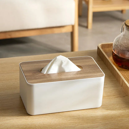 Bamboe Tissue Box
