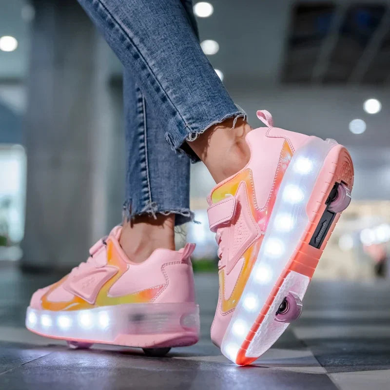 LichtRiders - LED Wieltjeschoenen voor Kinderen