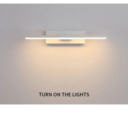 AuroLite Verstelbare LED-Wandlamp | 330° Draaibaar | Modern Design voor Slaapkamer & Woonkamer | Aluminium