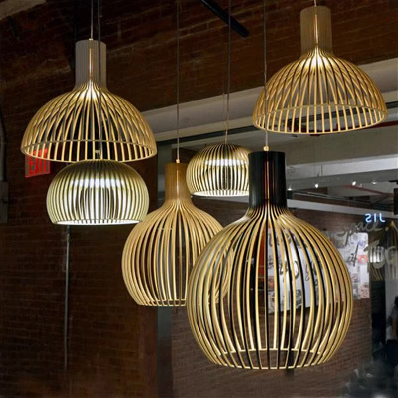 Orb Hanglamp – Organisch Houten Design voor Gezellige Interieurs