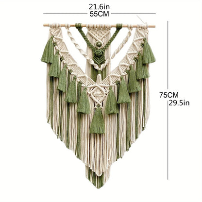 Grote Boho Wandtapijt Macramé