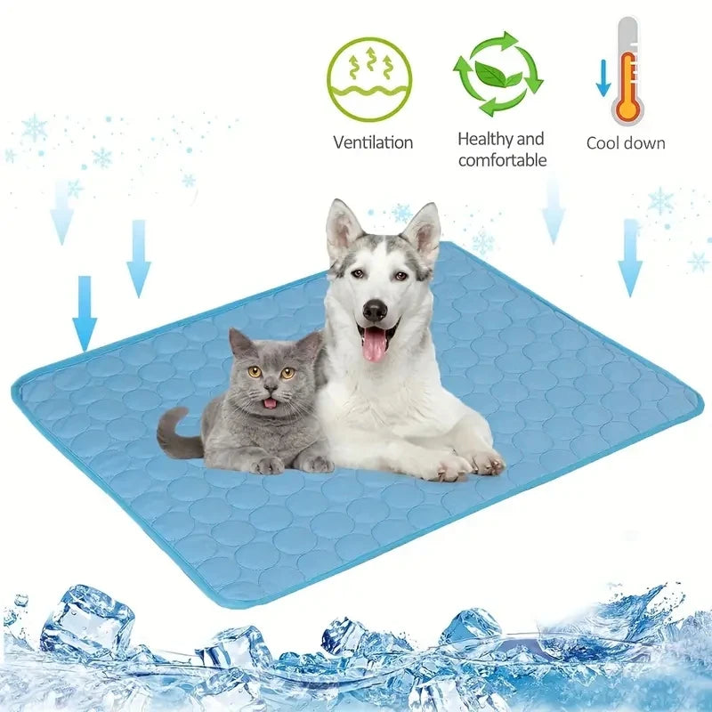Hond Koelmat Zomer Huisdier Koude Bed Extra Groot Voor Kleine Grote Honden Huisdier Accessoires Kat Duurzaam Dekentje Sofa Kat IJs Pad Dekentje