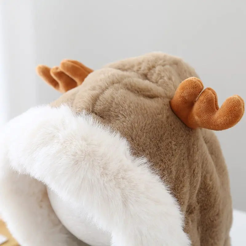 Schattige Rendier Winter Babymuts