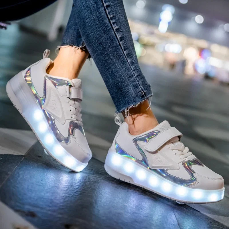 LichtRiders - LED Wieltjeschoenen voor Kinderen
