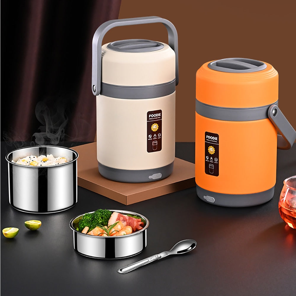 USB Verwarmde Lunchbox Draagbare Voedselverwarmer