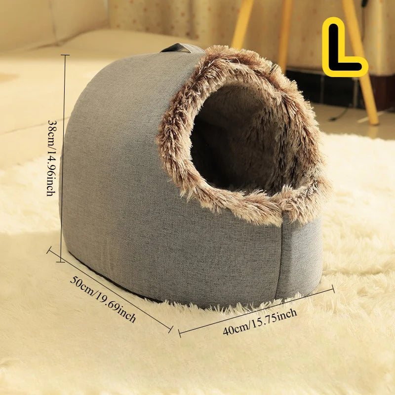 Warme Winter Kattenhut