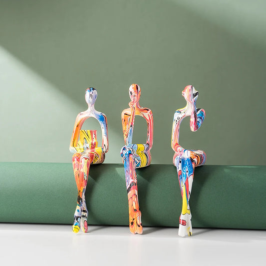 Vilead Graffiti Abstract Beeldje Kunst Sculptuur