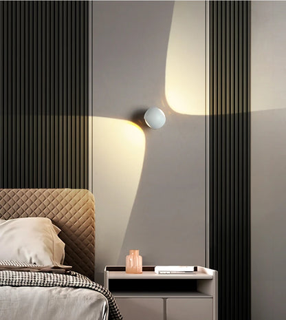 Messing LED Wandlamp