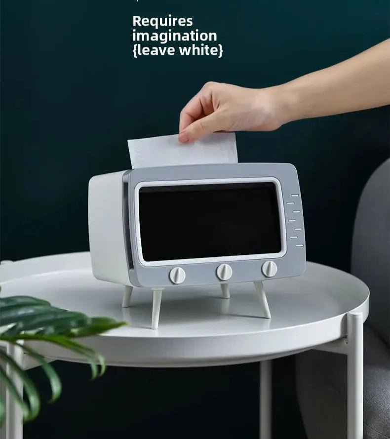 Leuke Kawaii Tv Tissue Box