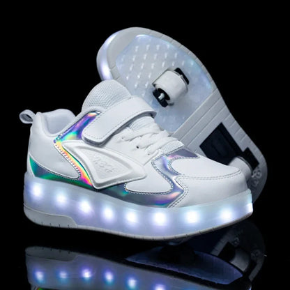LichtRiders - LED Wieltjeschoenen voor Kinderen
