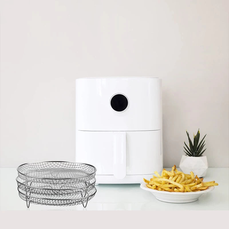 3 stuks Stapelbare Airfryer Grills