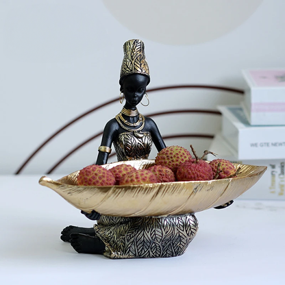Ashanti Gouden Blad Presentatie Tray