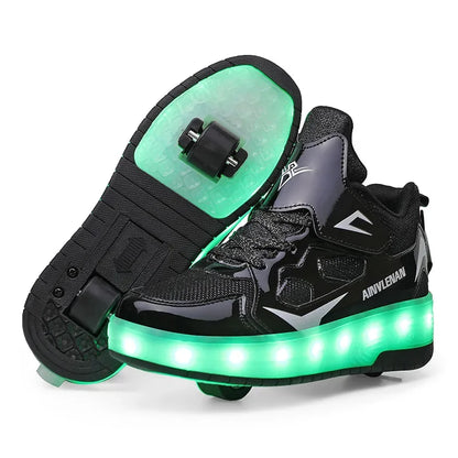LichtRiders - LED Wieltjeschoenen voor Kinderen