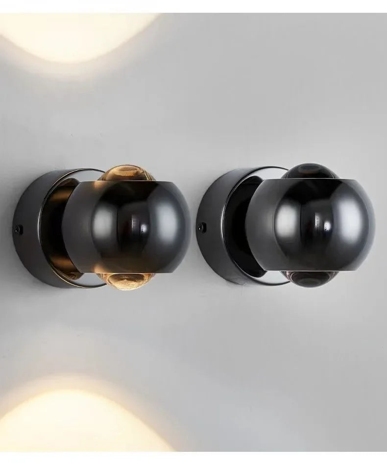 Messing LED Wandlamp