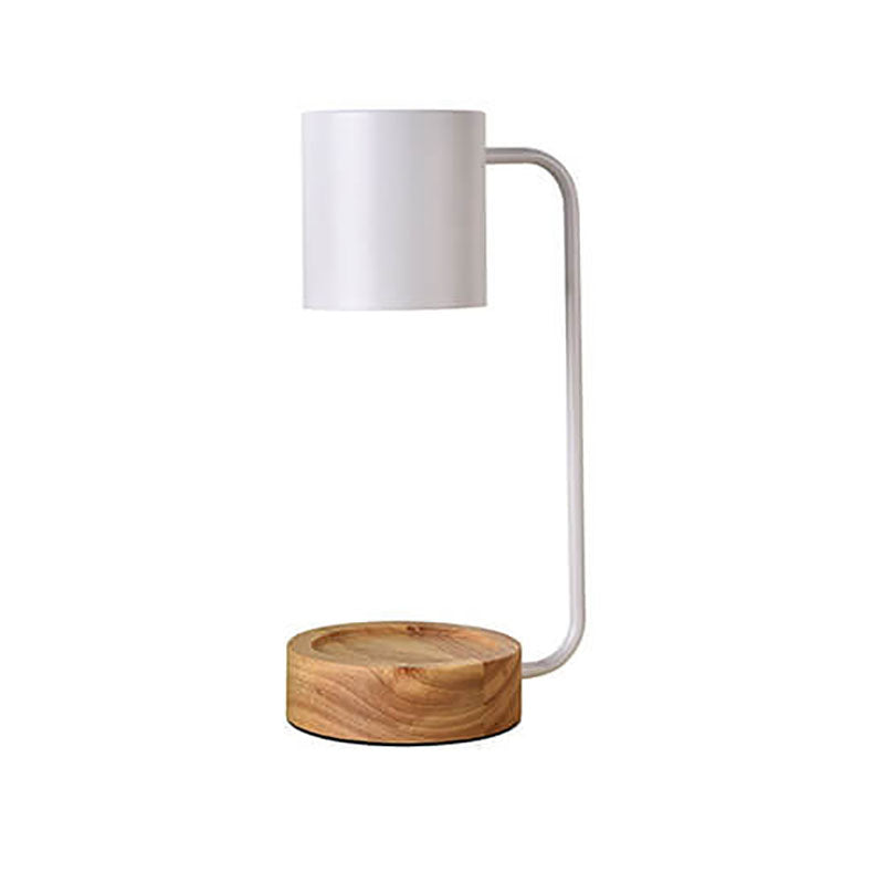 Japanse Minimalistische Houten Timing Dimmende 1-Lichts Smeltende Was Tafel Lamp