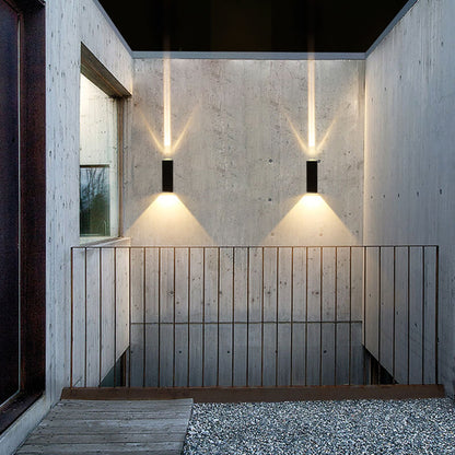 Moderne Rechthoekige LED Buitenwandlamp