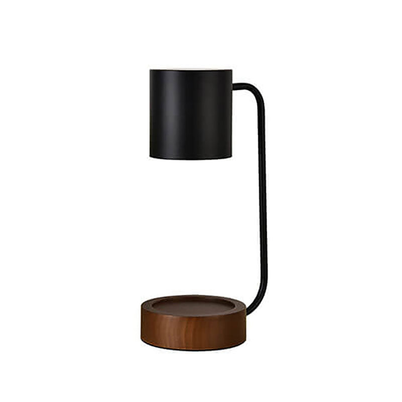 Japanse Minimalistische Houten Timing Dimmende 1-Lichts Smeltende Was Tafel Lamp