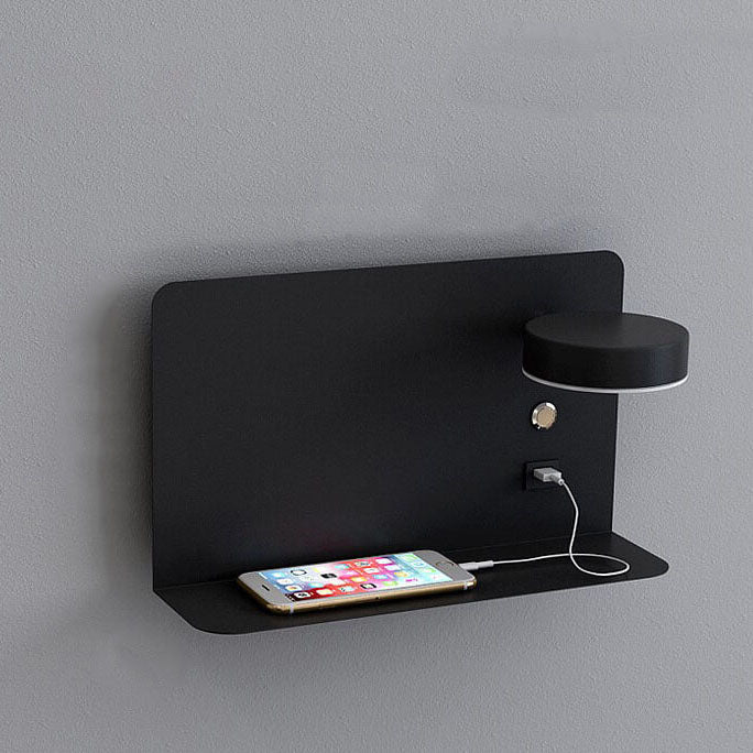 Moderne IJzeren Vierkante LED USB Oplaadbare Wandlamp