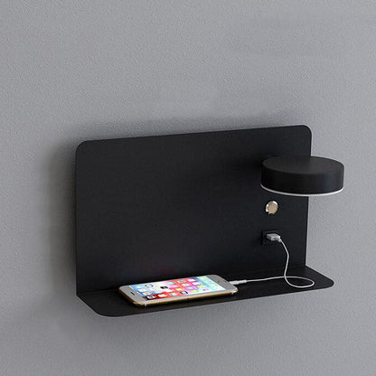 Moderne IJzeren Vierkante LED USB Oplaadbare Wandlamp