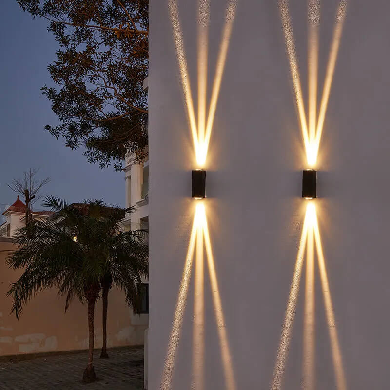 Moderne Rechthoekige LED Buitenwandlamp