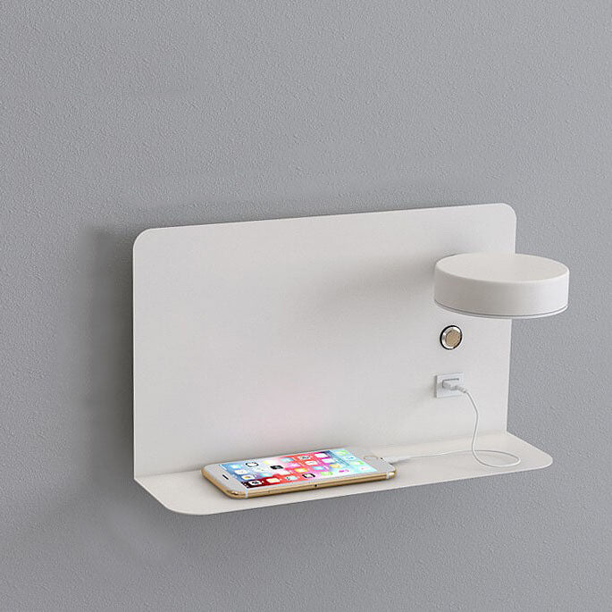 Moderne IJzeren Vierkante LED USB Oplaadbare Wandlamp
