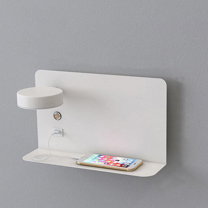 Moderne IJzeren Vierkante LED USB Oplaadbare Wandlamp