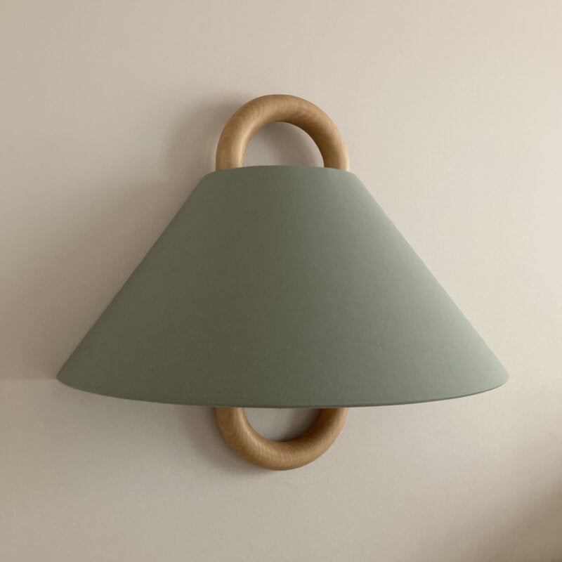 Moderne Originele Massief Houten Geplooide Halve Cirkel