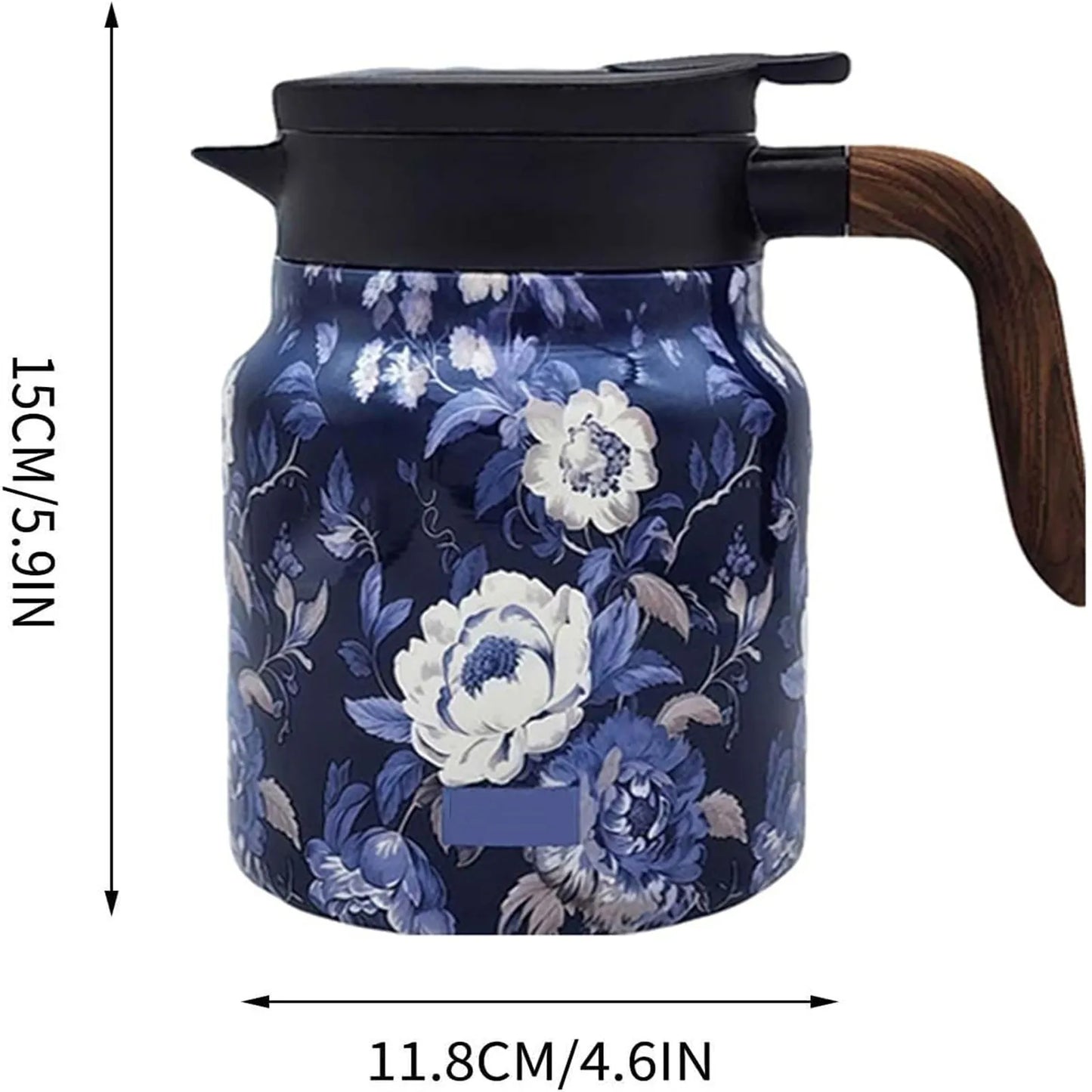 Florale Thermos met Infuser