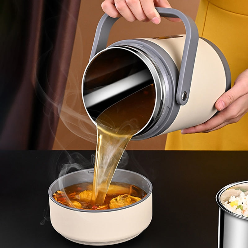 USB Verwarmde Lunchbox Draagbare Voedselverwarmer