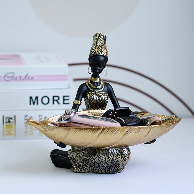 Ashanti Gouden Blad Presentatie Tray
