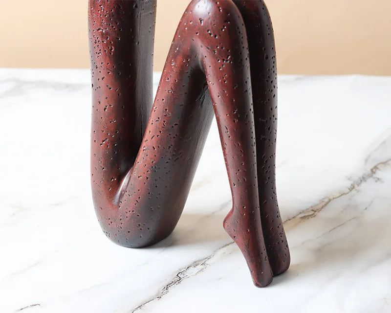 Abstracte Boekensteun Sculpturen Keramische Boekensteunen Handwerk
