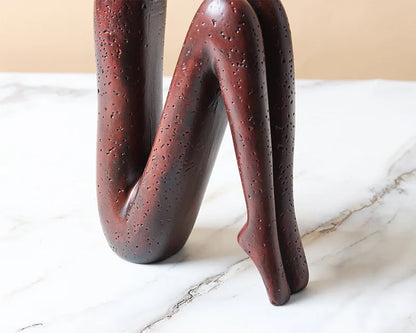 Abstracte Boekensteun Sculpturen Keramische Boekensteunen Handwerk