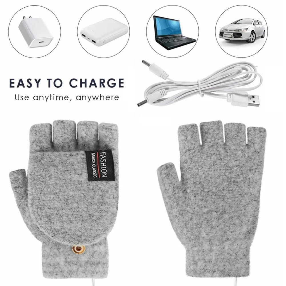 USB oplaadbare warme golf verwarmde handschoenen