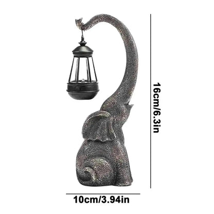 Retro Olifant Tuinlamp