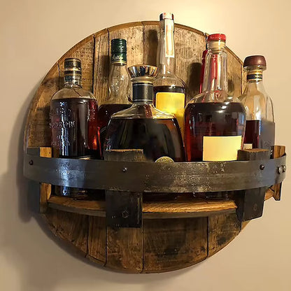 Whiskey Barrel Houten Wandrek