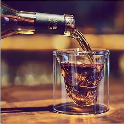 Doomed Skull Shot Glas