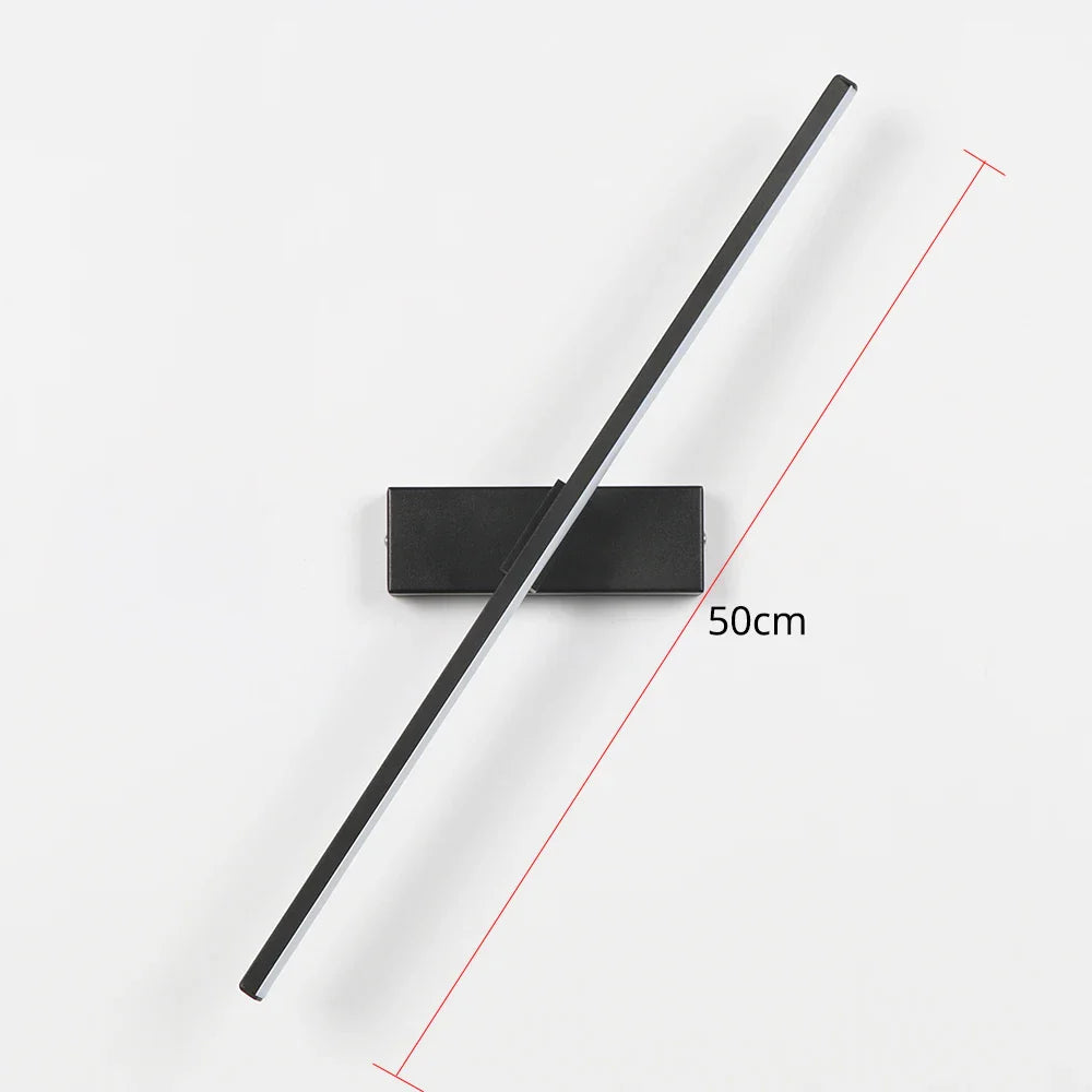 AuroLite Verstelbare LED-Wandlamp | 330° Draaibaar | Modern Design voor Slaapkamer & Woonkamer | Aluminium