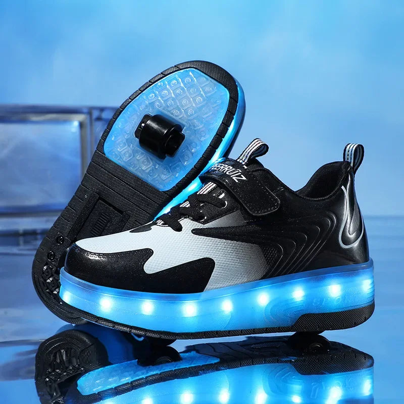LichtRiders - LED Wieltjeschoenen voor Kinderen