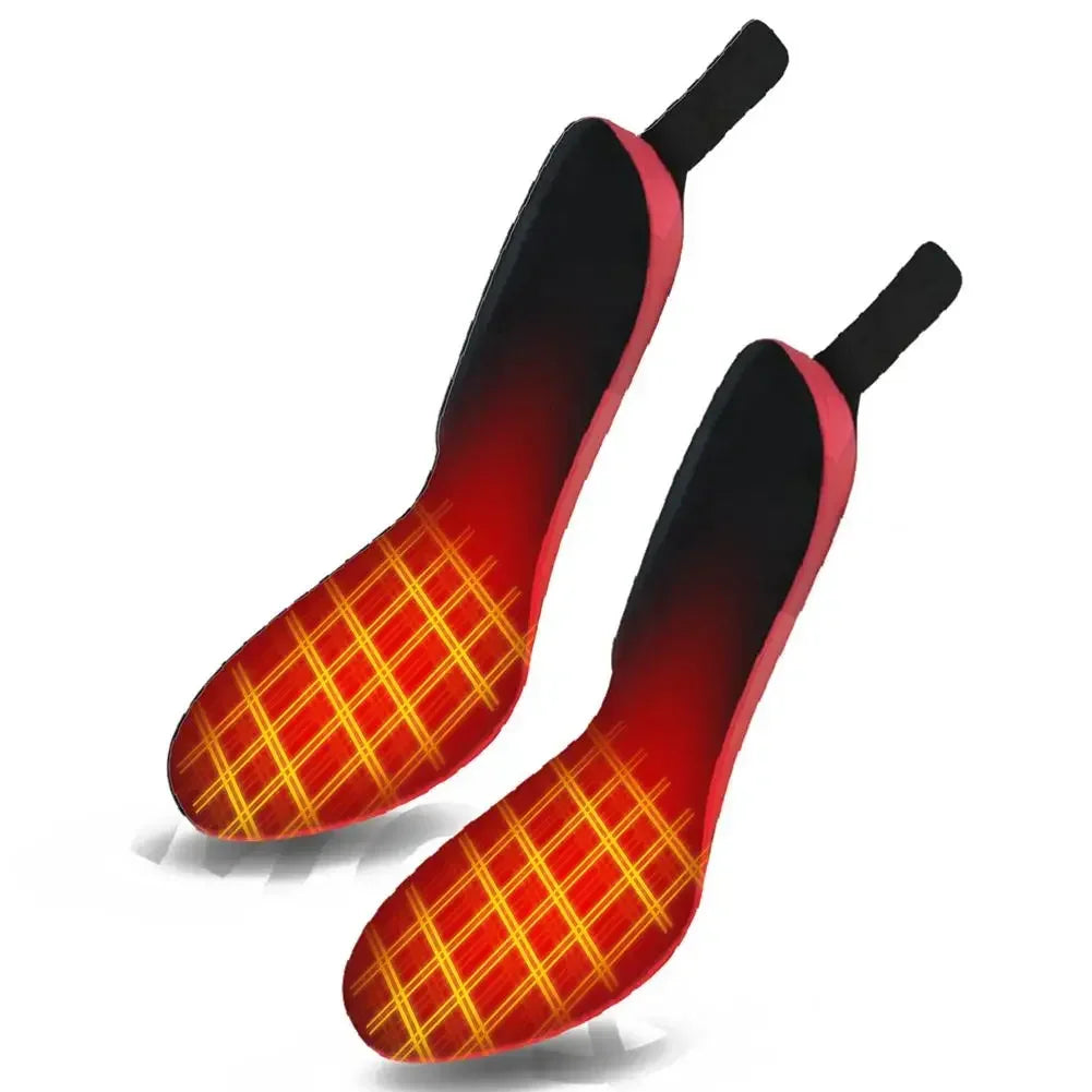 Verwarmbare Inlegzolen WarmStep Pro | Oplaadbaar met afstandsbediening | 3 verwarmingsniveaus | Op maat knipbaar | Elektrische voetwarmers voor winter & buiten