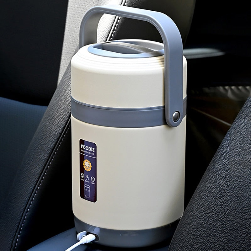 USB Verwarmde Lunchbox Draagbare Voedselverwarmer