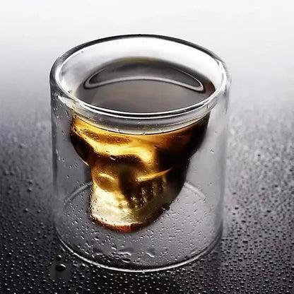 Doomed Skull Shot Glas