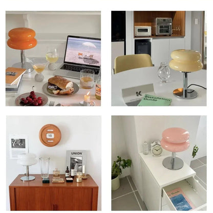 Macaroni Tafellamp met Dimbare Functie