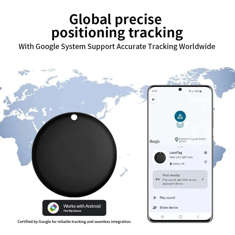 PawFind Smart Tracker – Android Halsband voor Katten en Honden