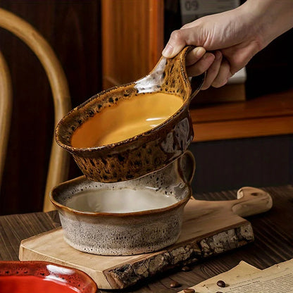 Rustieke Keramische Havermoutkom